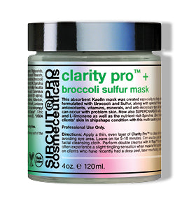 PRO CLARITY PRO+ l broccoli sulfur mask 4 oz. 60ml